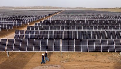 Planta solar.