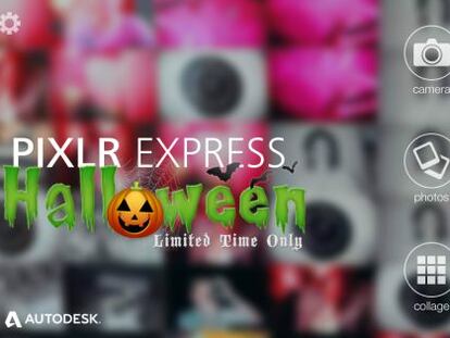 Pixlr Express, un potente editor de fotos adaptado al iPhone 5S.