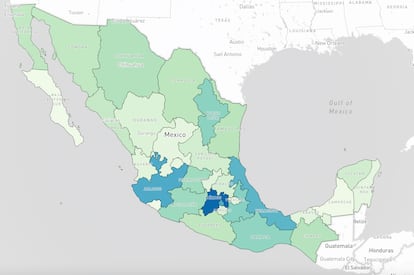 Mapa de cuidados México