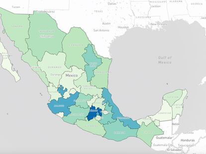 Mapa de cuidados México