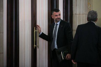 L'exconseller d'Empresa de la Generalitat Santi Vila.
