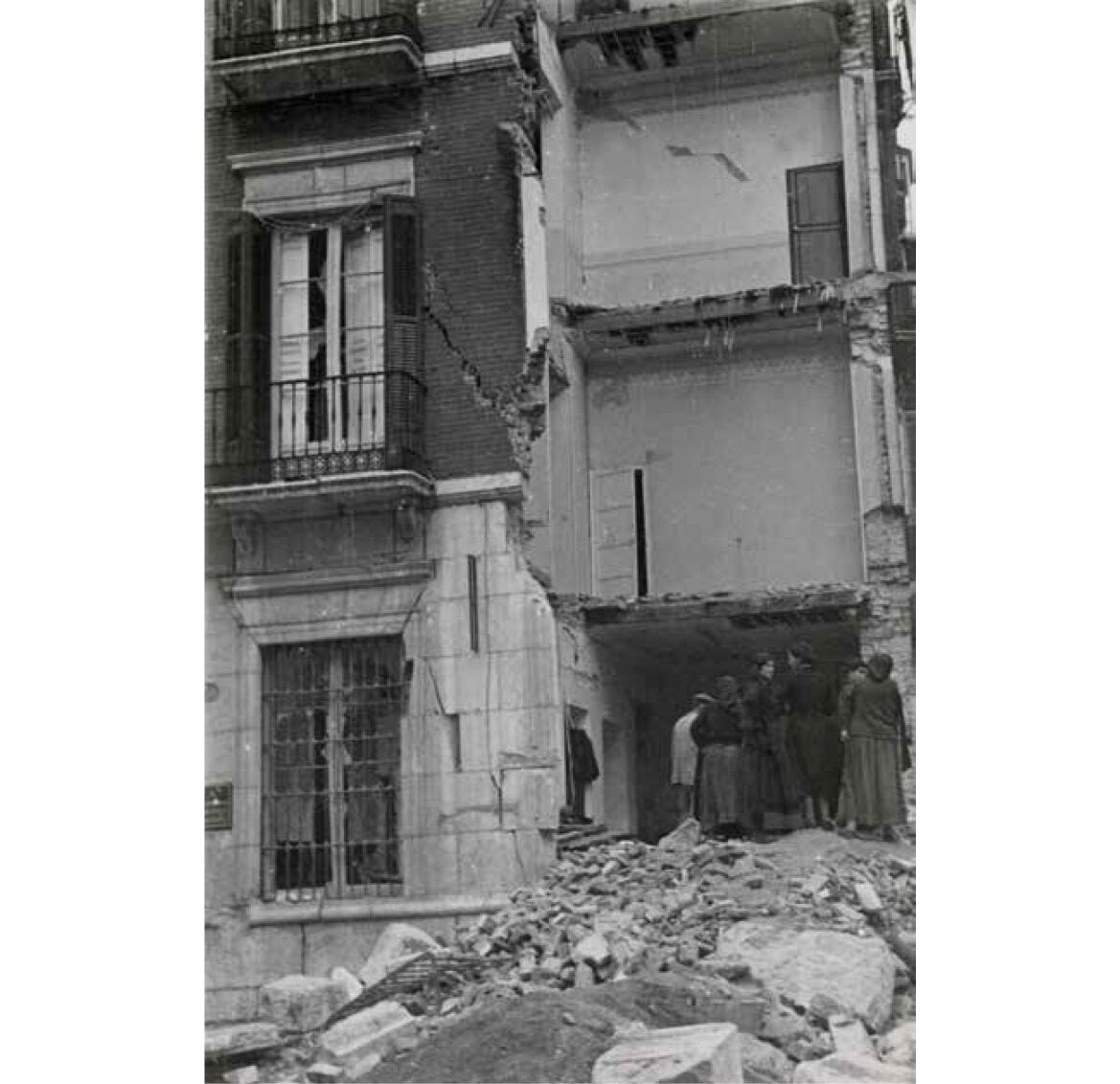 Fotografía tomada por Greta Grepp en España durante la Guerra Civil.