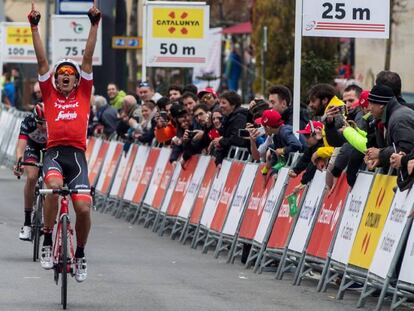 Jarlinson Pantano gana la etapa en Vielha.