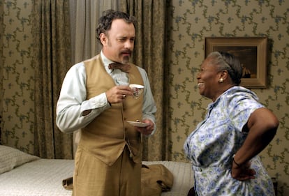 Tom Hanks e Irma P. Hall, en una imagen de la película 'The Ladykillers'.