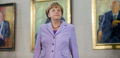 La Canciller alemana, Angela Merkel