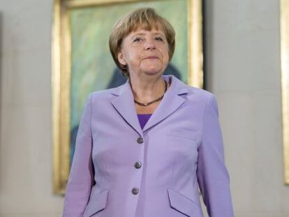 La Canciller alemana, Angela Merkel