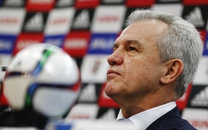 El ya exseleccionador de Japón, Javier Aguirre, el apsado diciembre.