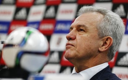 El ya exseleccionador de Jap&oacute;n, Javier Aguirre, el apsado diciembre.