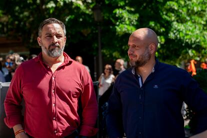 Santiago Abascal, con su sindicato contra los sindicatos