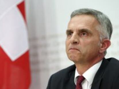 El presidente de Suiza, Didier Burkhalter