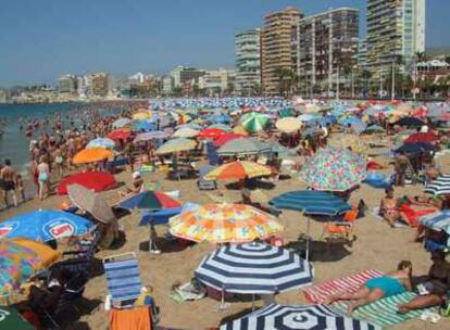 Playa de Benidorm.