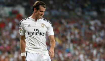 Bale, durante un encuentro contra el Atl&eacute;tico.