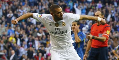 No marcaba desde hace dos meses... Desde que abrió el marcador en el Calderón contra el Atlético. Quizás los goles no sean la medicina que lo cura todo si estás imputado en un caso de chantaje sexual, pero sí pueden limpiarte la cabeza durante unas horas