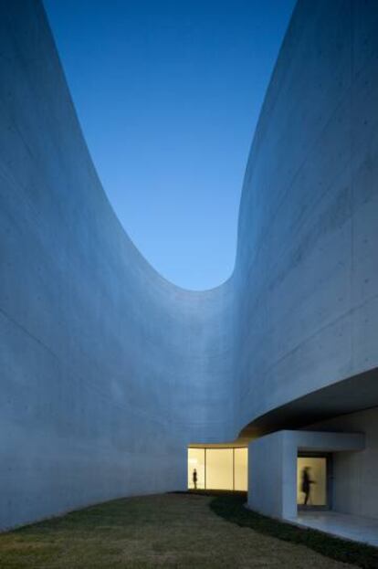 Un detalle de la arquitectura de Álvaro Siza.