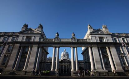 La sede del Gobierno irlandés en Dublín