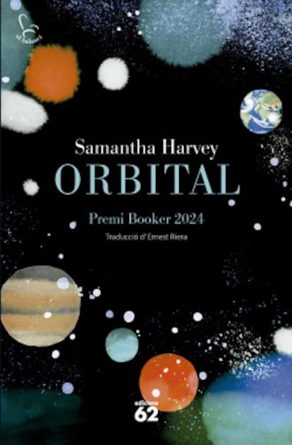 Portada de 'Orbital', de Samantha Harvey. Edición català. Edicions 62