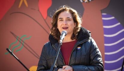 L'alcaldessa de Barcelona, Ada Colau, el passat 7 de març.