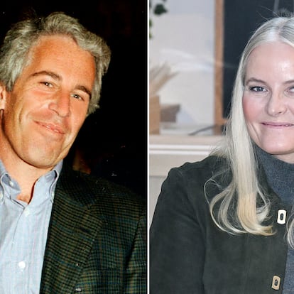 Jeffrey Epstein y Mette-Marit de Noruega