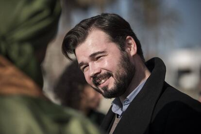 Gabriel Rufián, candidat d'ERC a les eleccions generals.