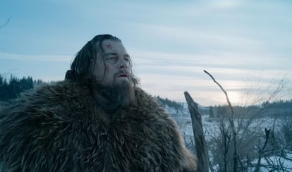 Leonardo DiCaprio en un fotograma de 'El Renacido'.