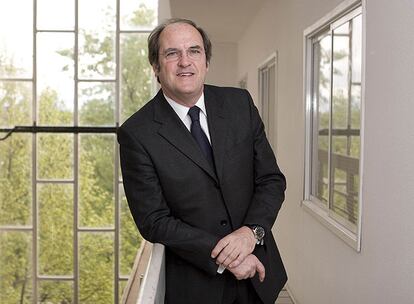 El presidente de la Conferencia de Rectores de las Universidades Españolas, Ángel Gabilondo, la semana pasada, en la Autónoma de Madrid.