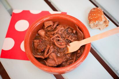 Los calamacitos dicen "coge el pan y cómeme". / CATE BARJAU