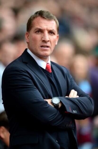 Brendan Rodgers, técnico del Liverpool.