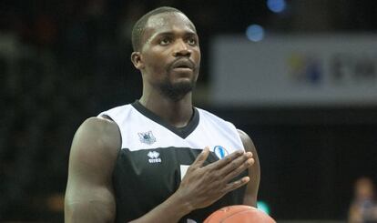 Shawn James en un partido de la Eurocup esta temporada.