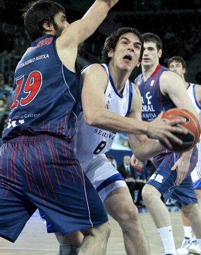 Carlos Suaréz, durante el partido