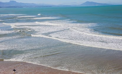 Playa de la Côte des Basques, en Biarritz.