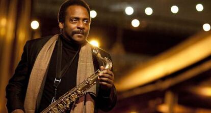 El saxofonista David Murray en un concierto.