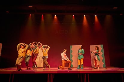 Escena de 'La alojería', de la Joven Compañía Nacional de Teatro Clásico.