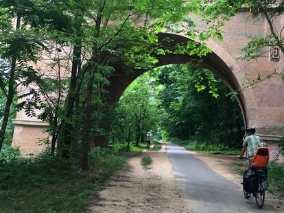 Washington. Rock Creek Park, paraíso de runners y ciclistas.