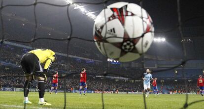 Uno de los goles de Alvaro Negredo