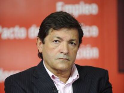 Javier Fernández, candidato del PSOE.