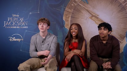 Los protagonistas de Percy Jackson: “Si tuviéramos tiempo de ir al colegio y luego a grabar, sería más fácil”