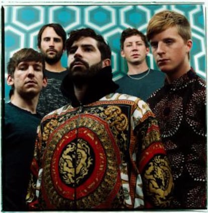 La banda brit&aacute;nica Foals.