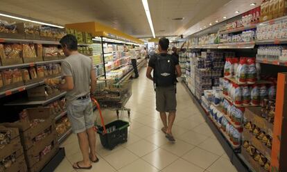 Un supermecado Mercadona en Valencia