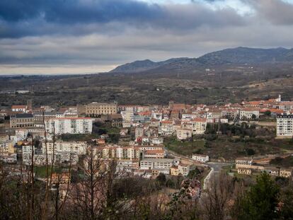 Vista de la localidad salmantina de Béjar.