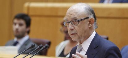 El ministro de Hacienda, Cristóbal Montoro.