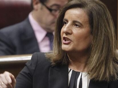 La ministra de Empleo, Fátima Báñez.