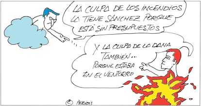 Viñeta de Peridis del 15 de agosto de 2025