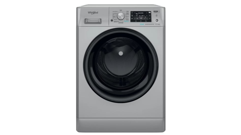 Lavasecadora de carga frontal Whirlpool.