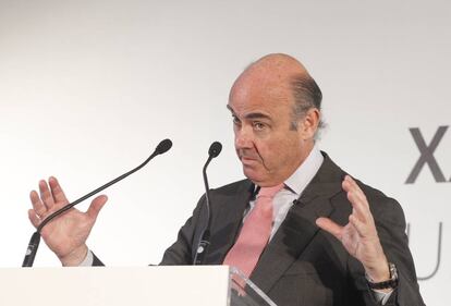 Luis de Guindos, ministro de Economía.