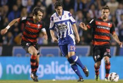 Valerón, entre Oubiña y De Lucas.