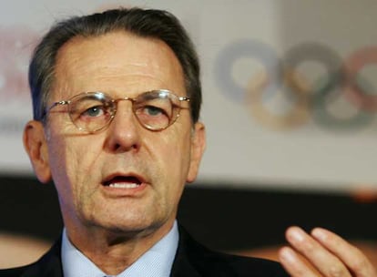 Jacques Rogge, presidente del Comité Olímpico Internacional.