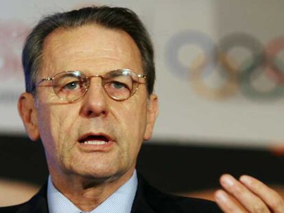 Jacques Rogge, presidente del Comité Olímpico Internacional.