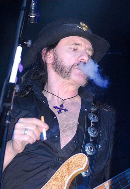 Lemmy Kilminster, líder de la banda británica Motörhead