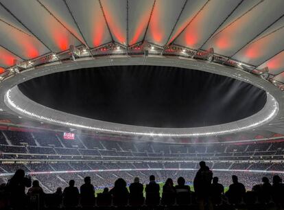 Estadio Metropolitano, obra del estudio Cruz y Ortiz Arquitectos (Madrid, 2017).