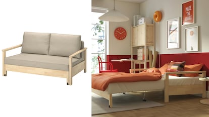 These Ikea sofa beds are perfect for entertaining guests.